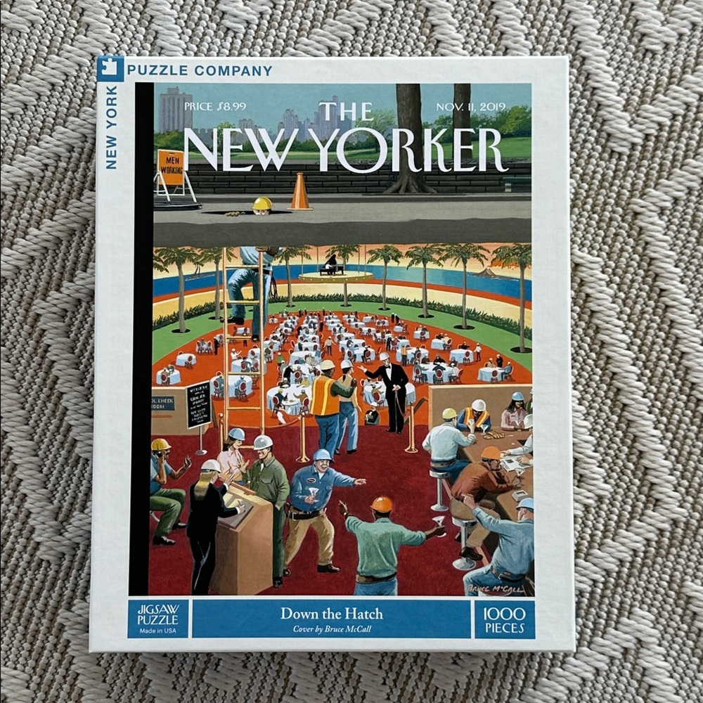New York Puzzle Company- Down The Hatch  1000 Piece Puzzle
